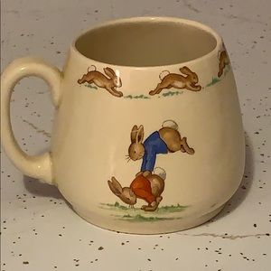 Vintage Royal Doulton China Bunnykins “30s  mug